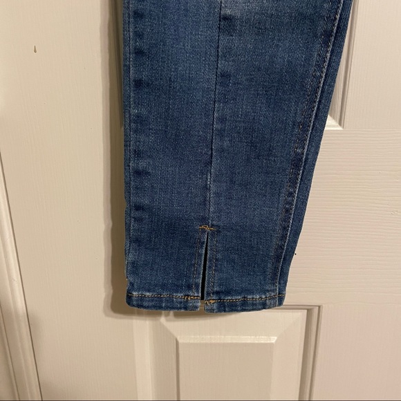 Gianni Bini High Waist Ankle Length Split Hem Jeans - Picture 3 of 6